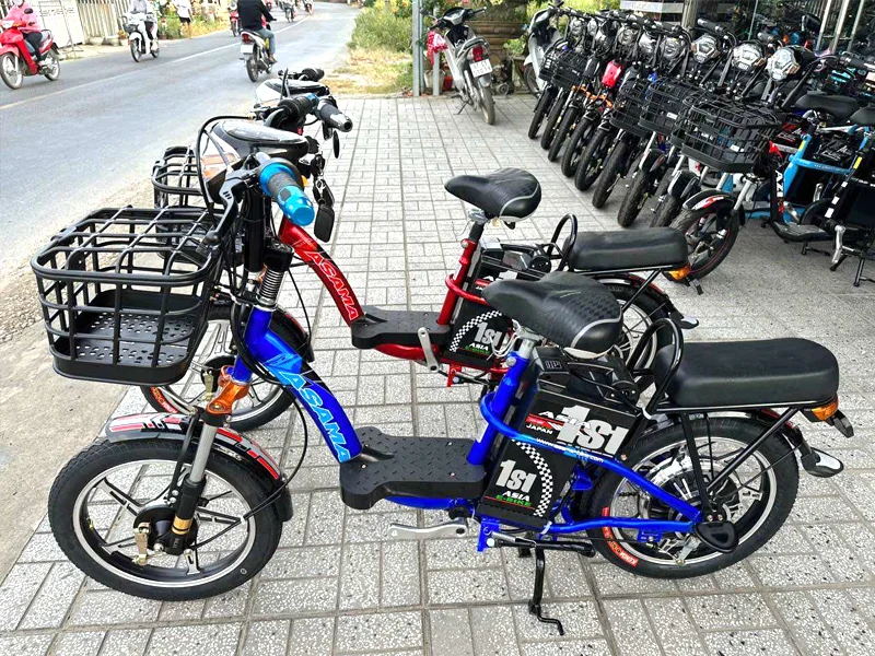 Những lưu ý khi thay bình xe đạp điện Asama
