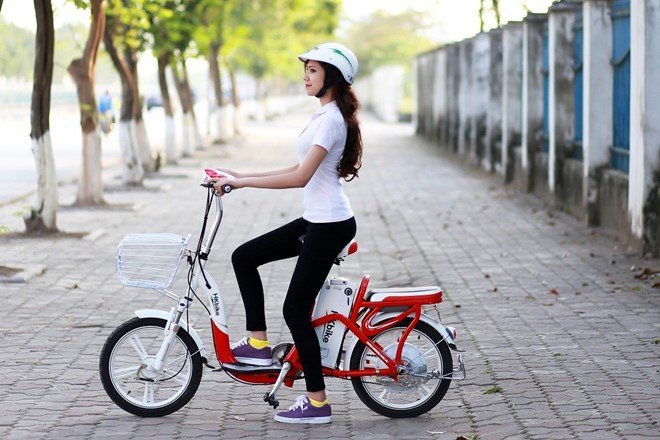 Chọn xe đạp điện phù hợp với vóc dáng