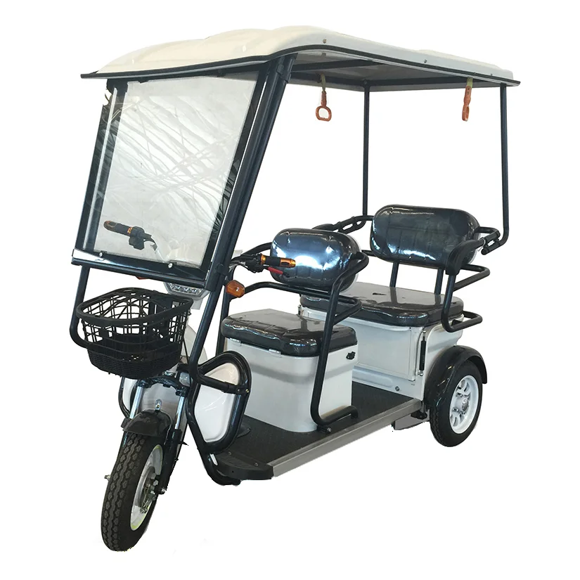 Xe điện 3 bánh có thiết kế mái che cực kỳ độc đáo