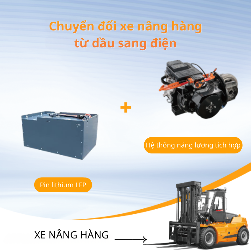 xe nâng hàng pin lithium xe nâng hàng
