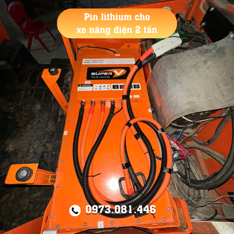 Xe nâng điện 2 tấn