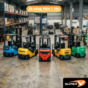 Xe nâng điện 1 tấn
