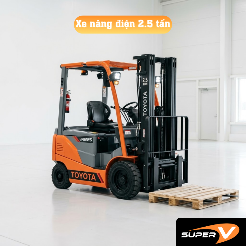 xe nâng điện 2.5 tấn