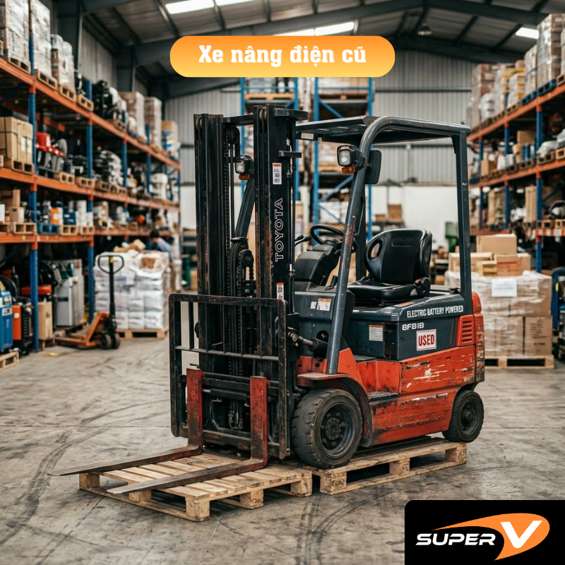xe nâng điện cũ