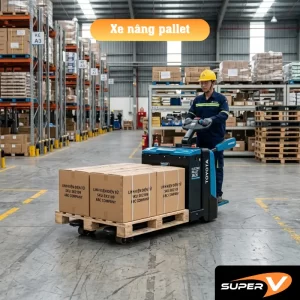 xe nâng pallet